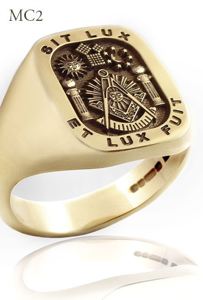 Past Master & Motto Sit Lux - Et Lux Fuit Ring (MC2 Elevated Engraved) Past Master & Motto Sit Lux - Et Lux Fuit Ring (MC2 Elevated Engraved)