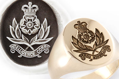 Royal Intelligence Corps Signet Ring