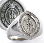 Custom Bespoke Anglican Bishops Ring