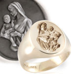 Madonna and Child Ring