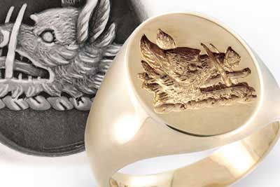 Clan Campbell Crest Ring