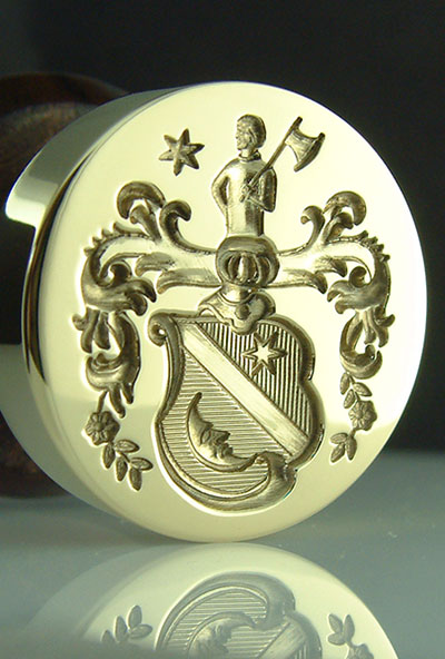 Dutch Coat of Arms Desk Seal Bespoke Arms