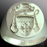Bespoke Clerical Seal Ring