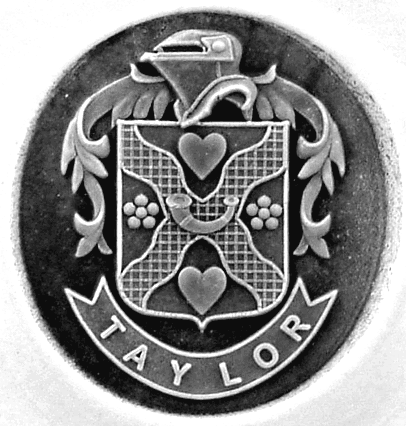 Wax impression taken from actual signet ring