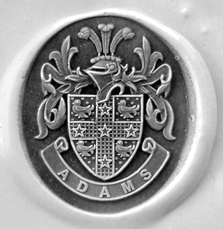 Wax impression taken from actual signet ring