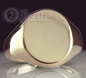 Oval Signet Ring