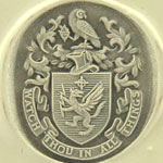 Wax Impression of the Coat of Arms with Owl Crest