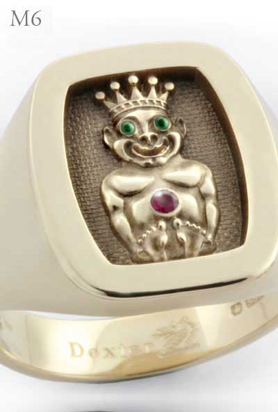 Jesters Billiken Signet Ring