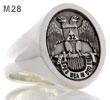 32nd Scottish Rite - Spec Mea In Deo Es emblem Signet Ring