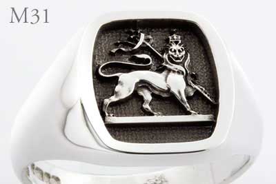 Masonic Lion of Zion Ring