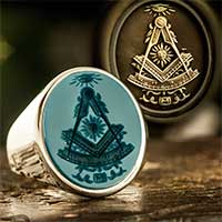 Masonic past online master rings