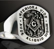 Masonic Titanium Signet Ring