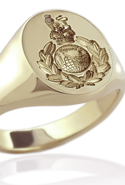 Royal Marines Signet Ring