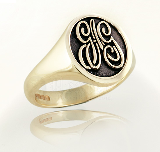 Engraved ring Mens Signet ring With Your Initials RS-1241 Ladies /& Mens Sliver Signet ring Monogram Personalized initial ring