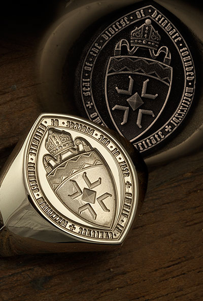 Bishop of Delaware Custom Bespoke Seal Ring