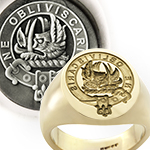Seal Engraved Example: Clan Campbell Signet Ring