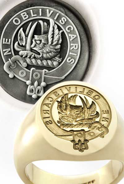 Clan Campbell Signet Ring
