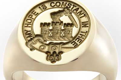 Clan Macdonald of Clanranald Seal Ring