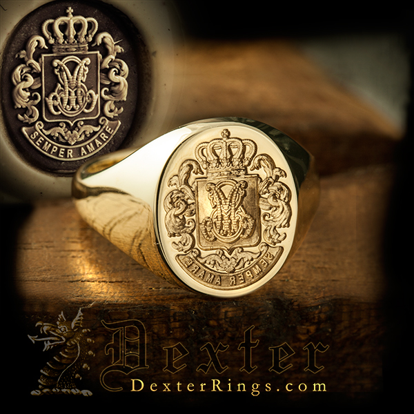 Stainless Steel Old English Monogram Letter X Mens Hexagon Crest Signet Ring
