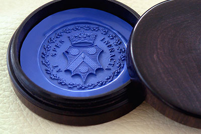 Rosewood wax seal box ADD +£50