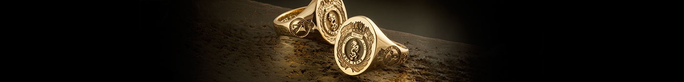 Military Signet Ring Example Argyll and Sutherland Regiment