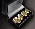 Chain Cufflinks in Presentation Box