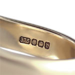 9cy Yellow Gold Hallmark